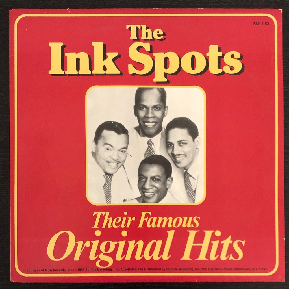 The Ink Spots Their Famous Original Hits Vinyl Lp Record Album  ‘80